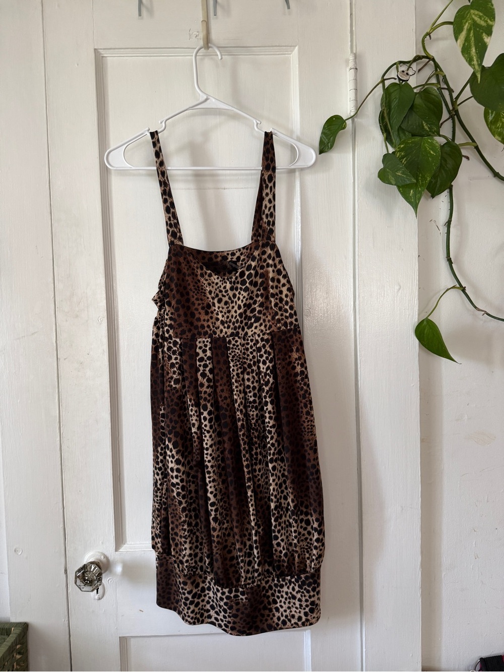 Alexis & Ashley size XL Leopard Print Slip Dress